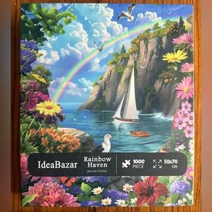 IdeaBazar Rainbow Haven Jigsaw Puzzle